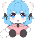 Valentine's Wolfychu Plush (9in)