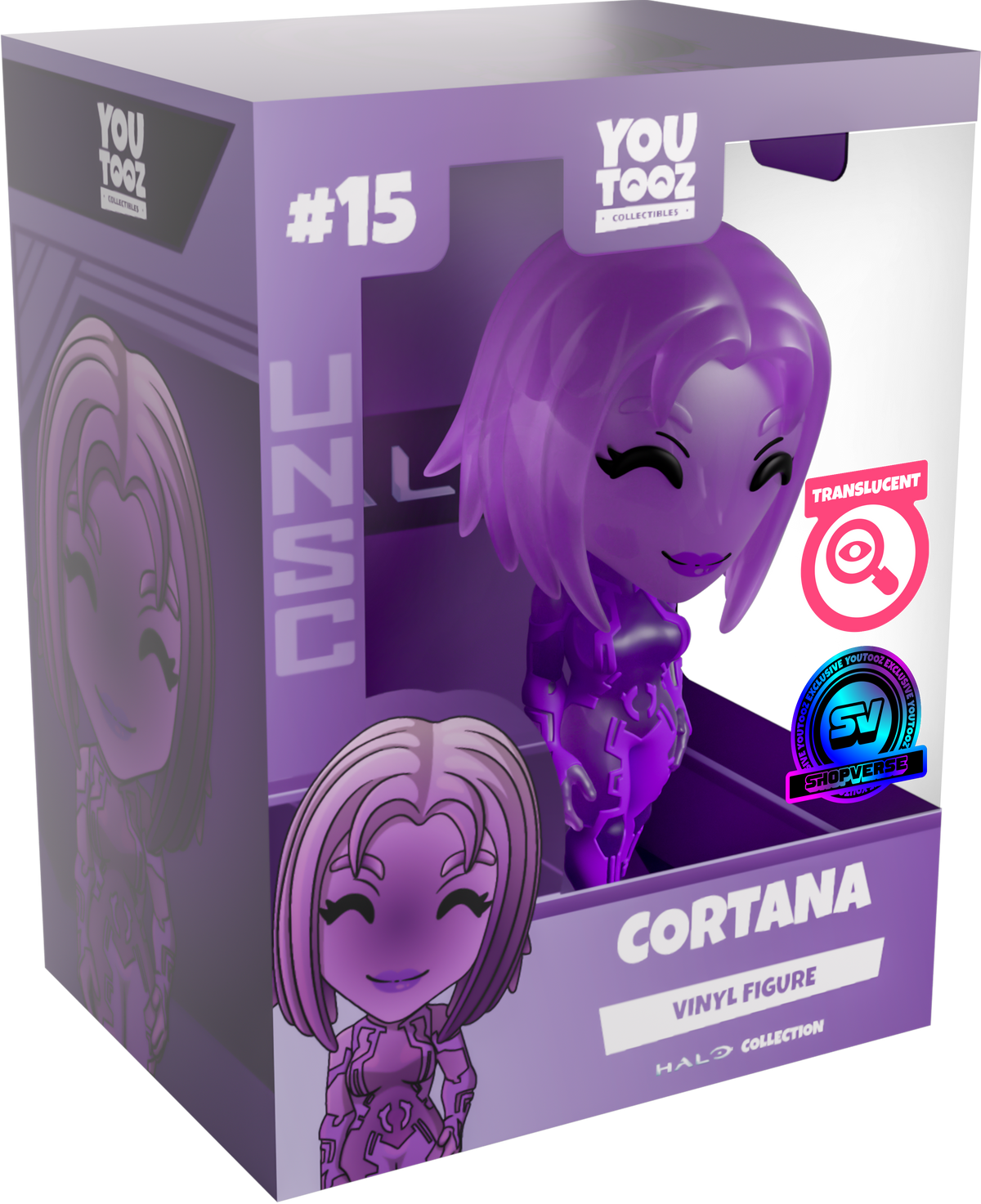 Translucent purple Cortana