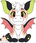 Apple the Dragon Plush (9in)