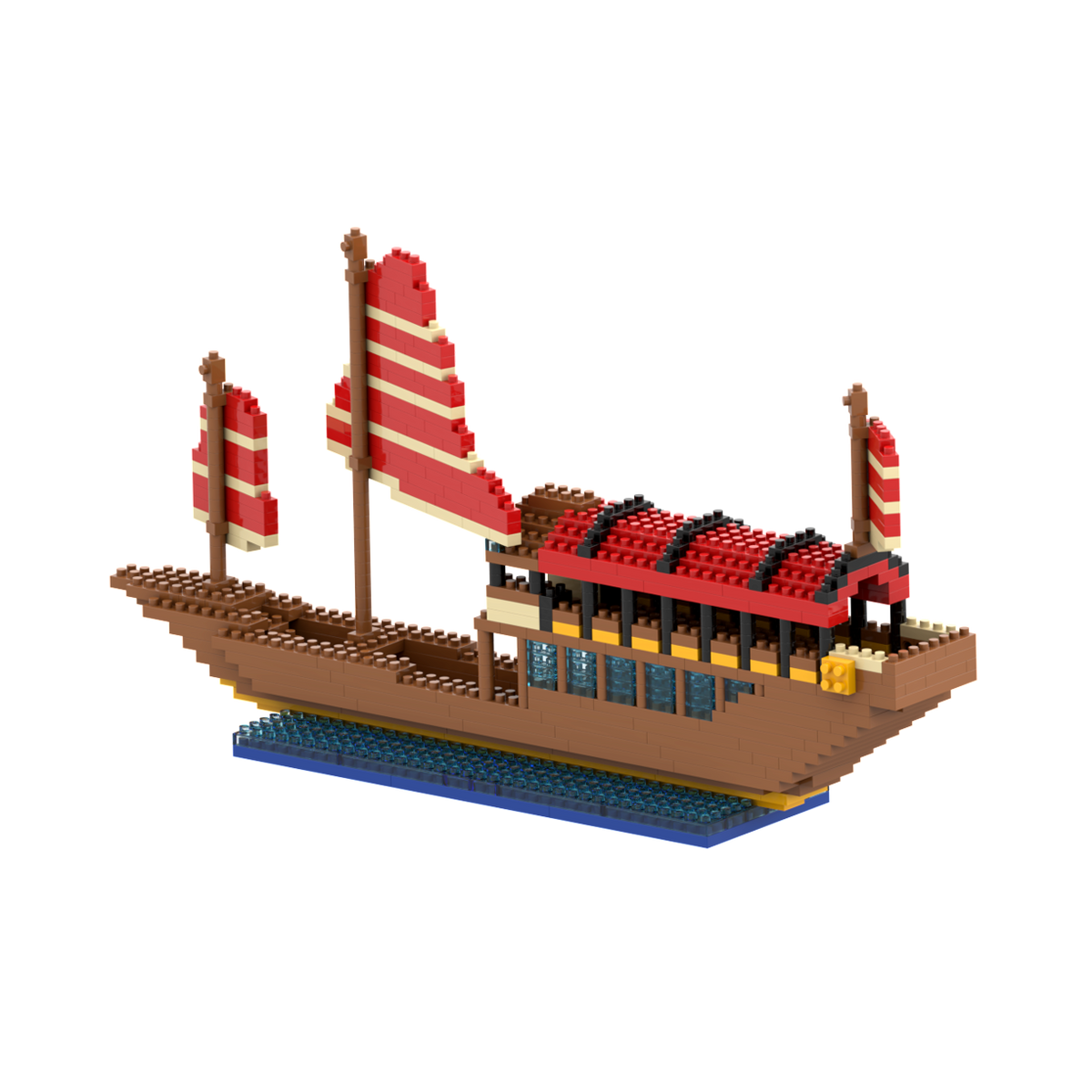 BRIXIES Large Dragon Boat