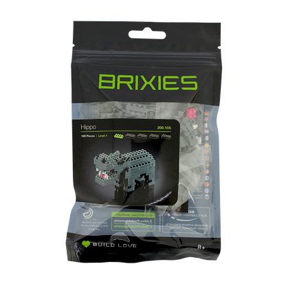 BRIXIES Hippo