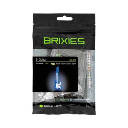 BRIXIES Electric Guitar blue