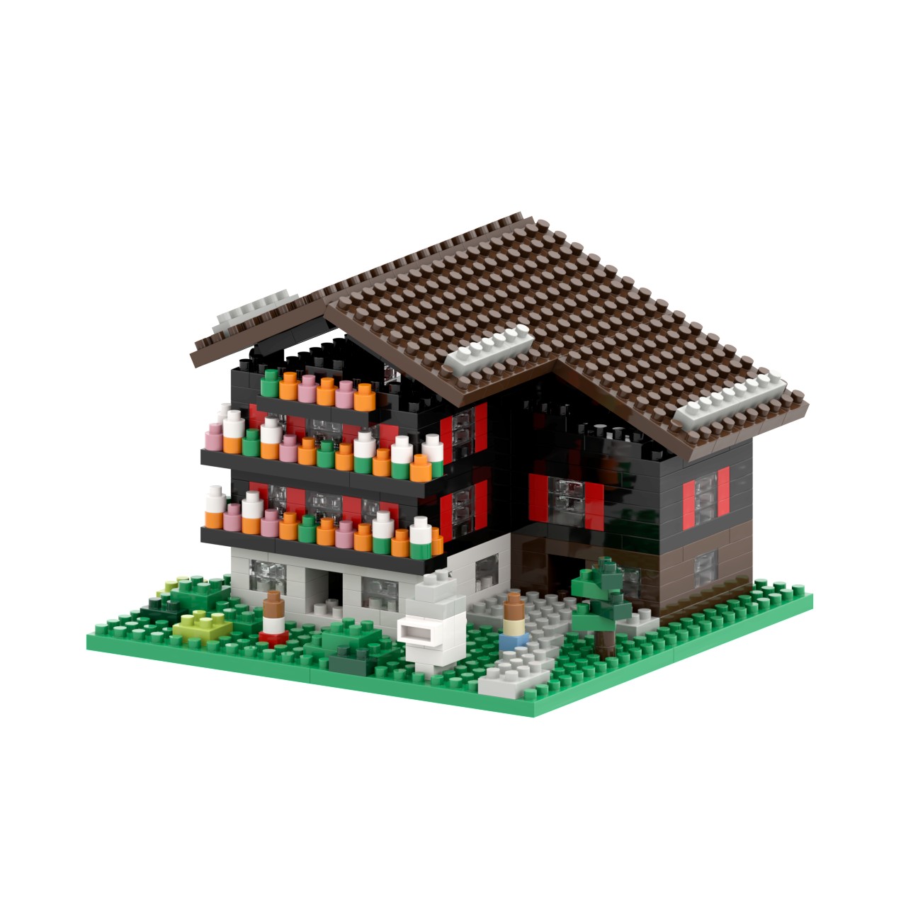 BRIXIES Swiss Chalet