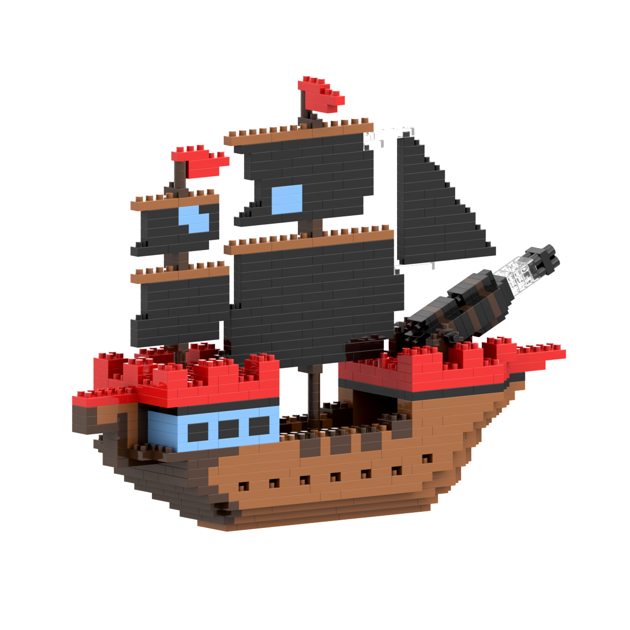 BRIXIES Pirate Ship