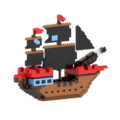 BRIXIES Pirate Ship