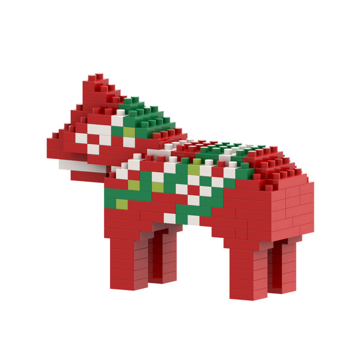 BRIXIES Dala Horse