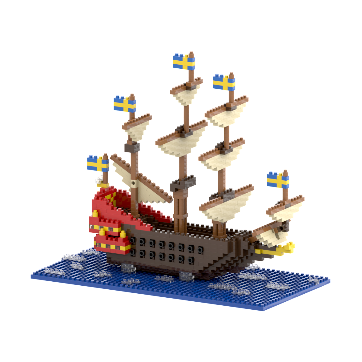 BRIXIES Vasa Ship