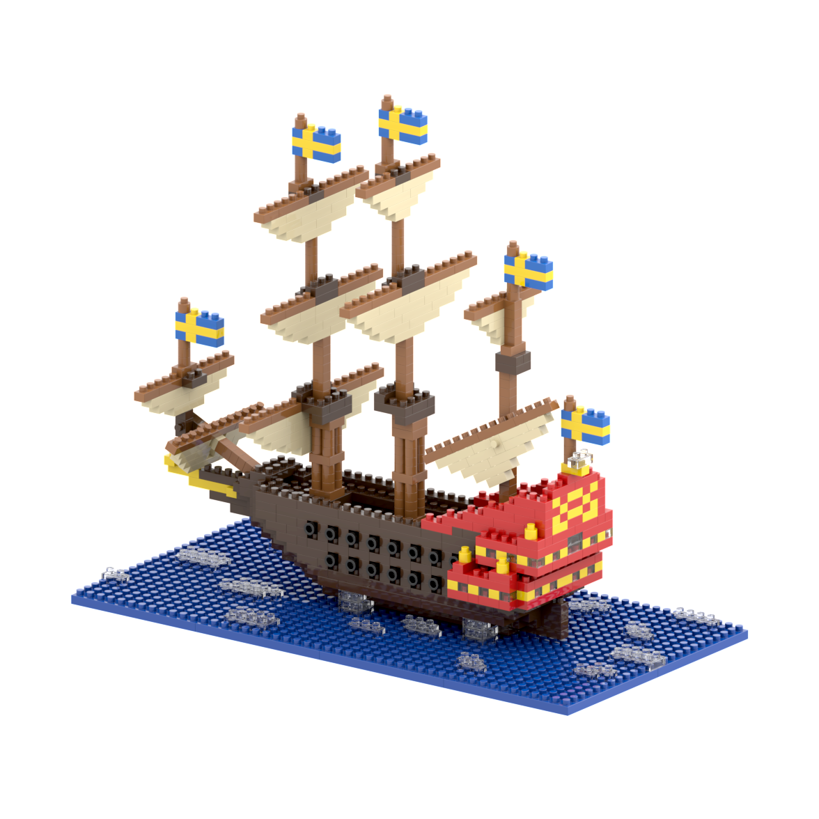 BRIXIES Vasa Ship