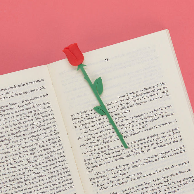 Marque-page Rose