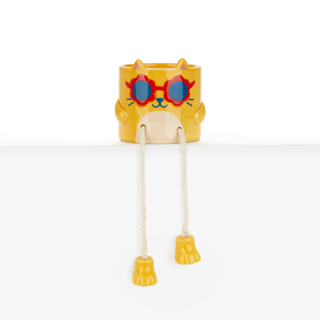 Mini pot de fleurs Cool Cat