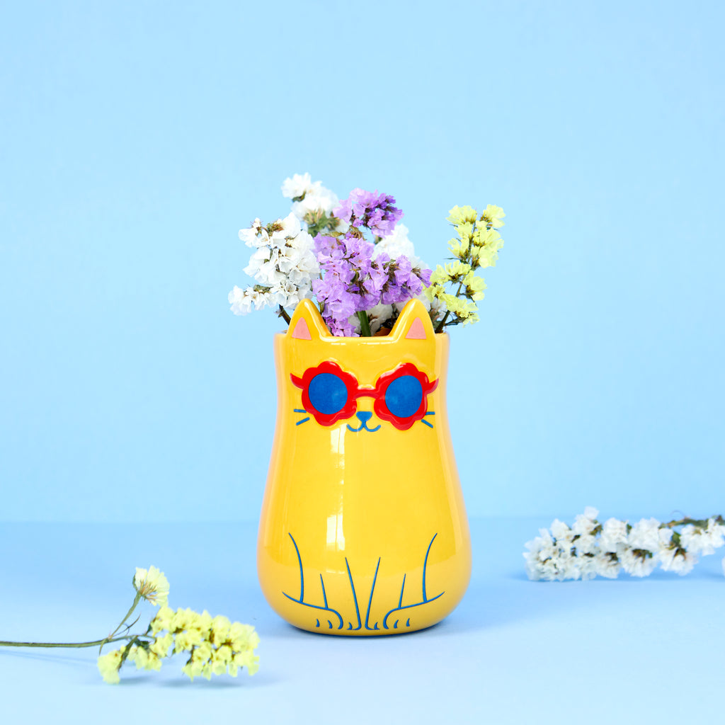 Vase Cool Cat
