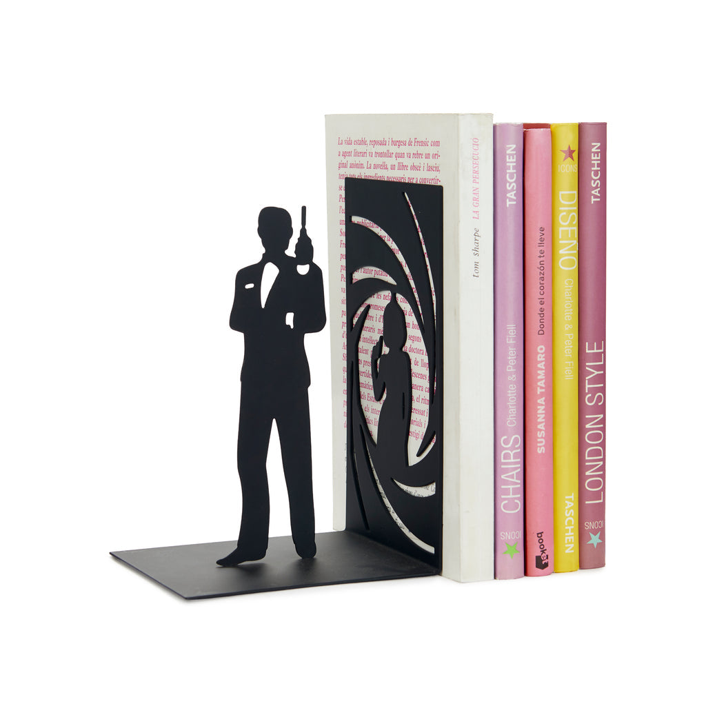 Serre-livres Secret Agent