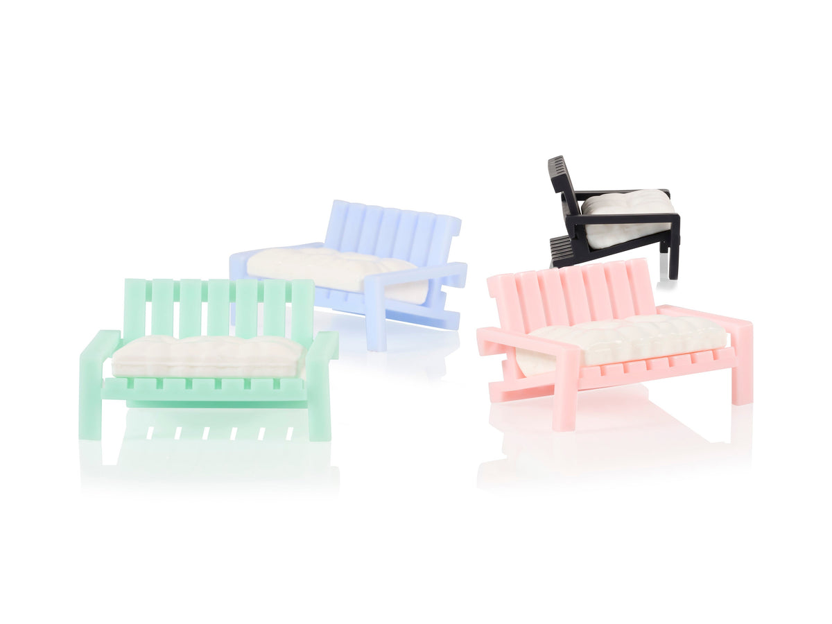 Porte-Savon Banc Soapy Rose