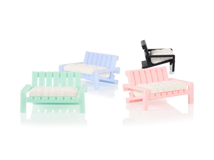 Porte-Savon Banc Soapy Rose