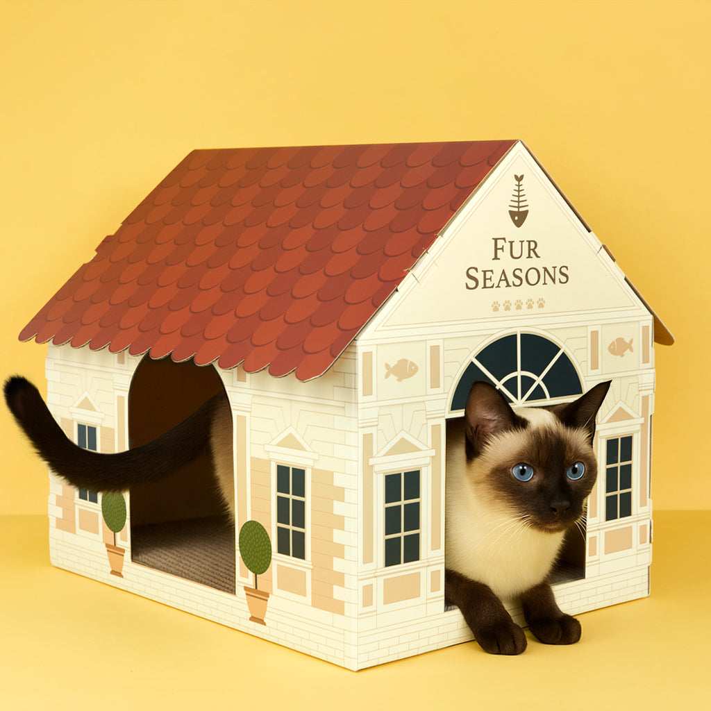 Maison et griffoir pour chat Fur Seasons
