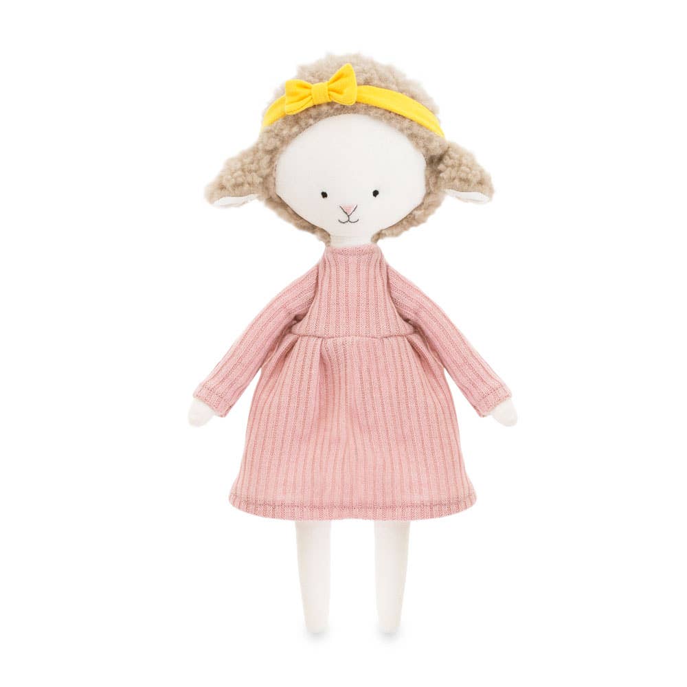 Cotti Motti cotton soft toy, Zoe the sheep - 29 cm, from birth