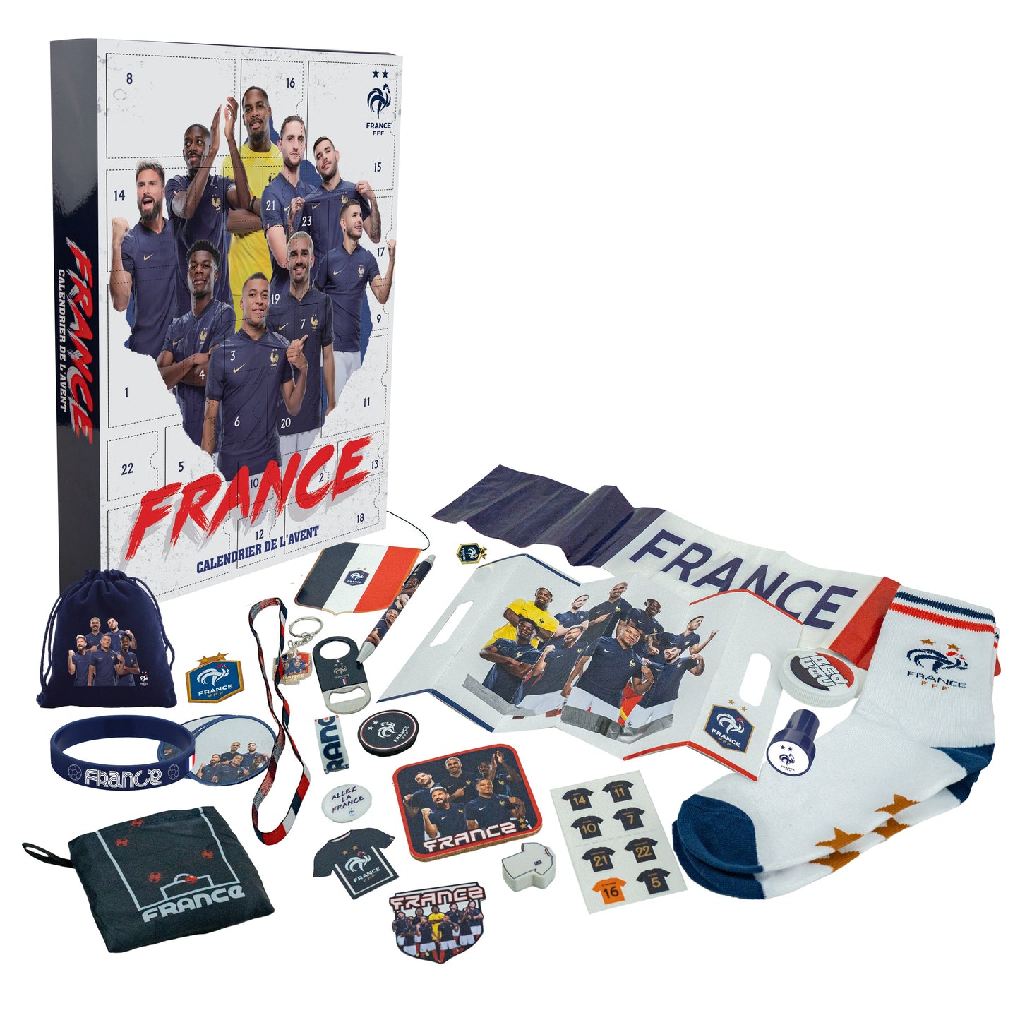 French Football Team Advent Calendar 2024