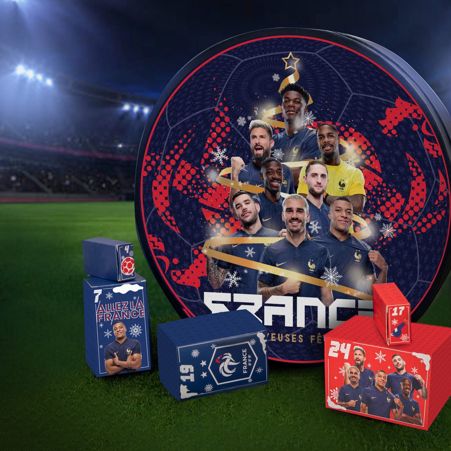 Deluxe French Football Team Advent Calendar 2024