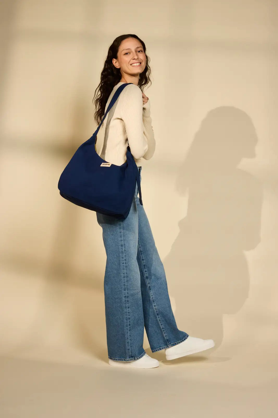 Claire Hobo Bag Navy