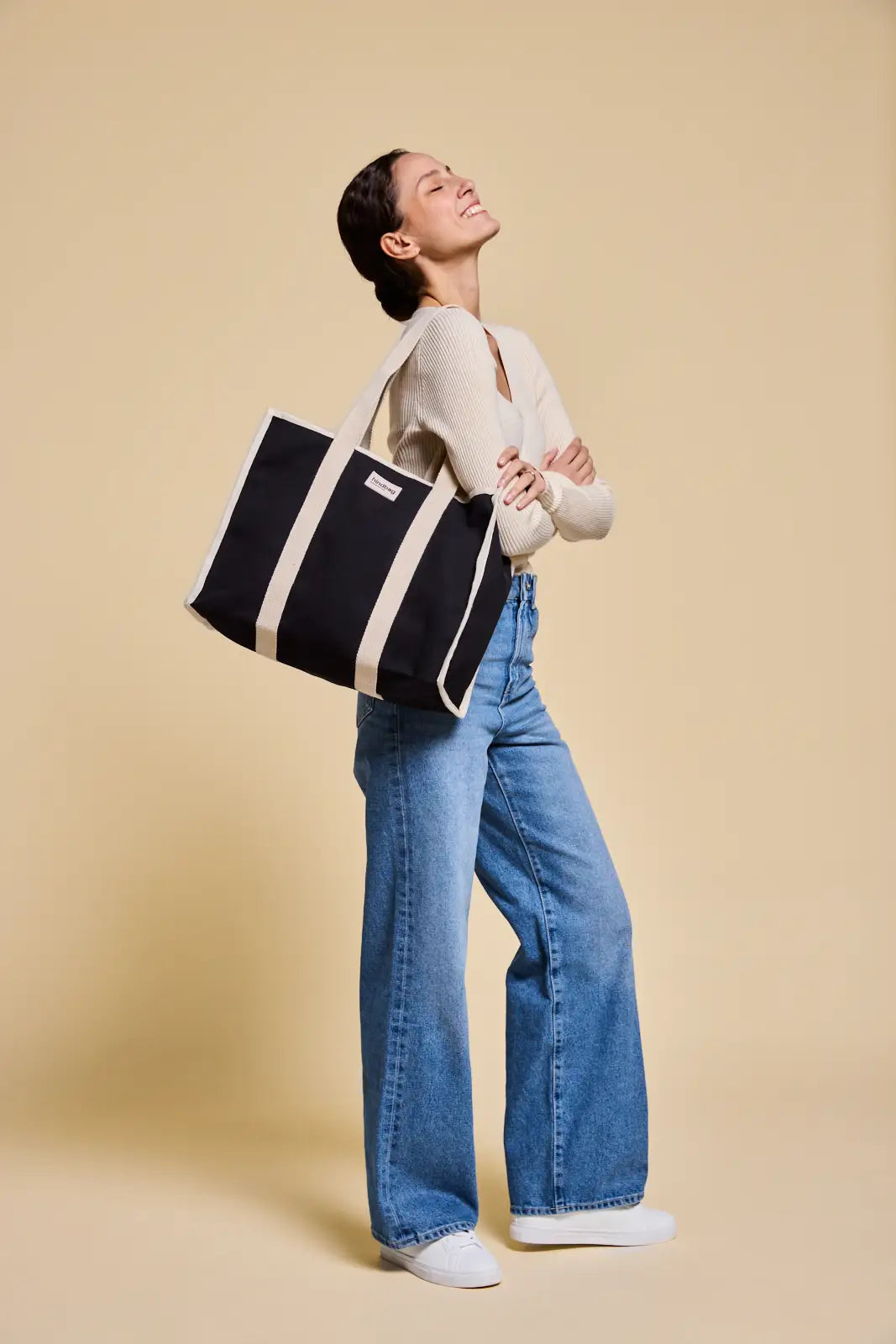 Oscar Black Tote Bag