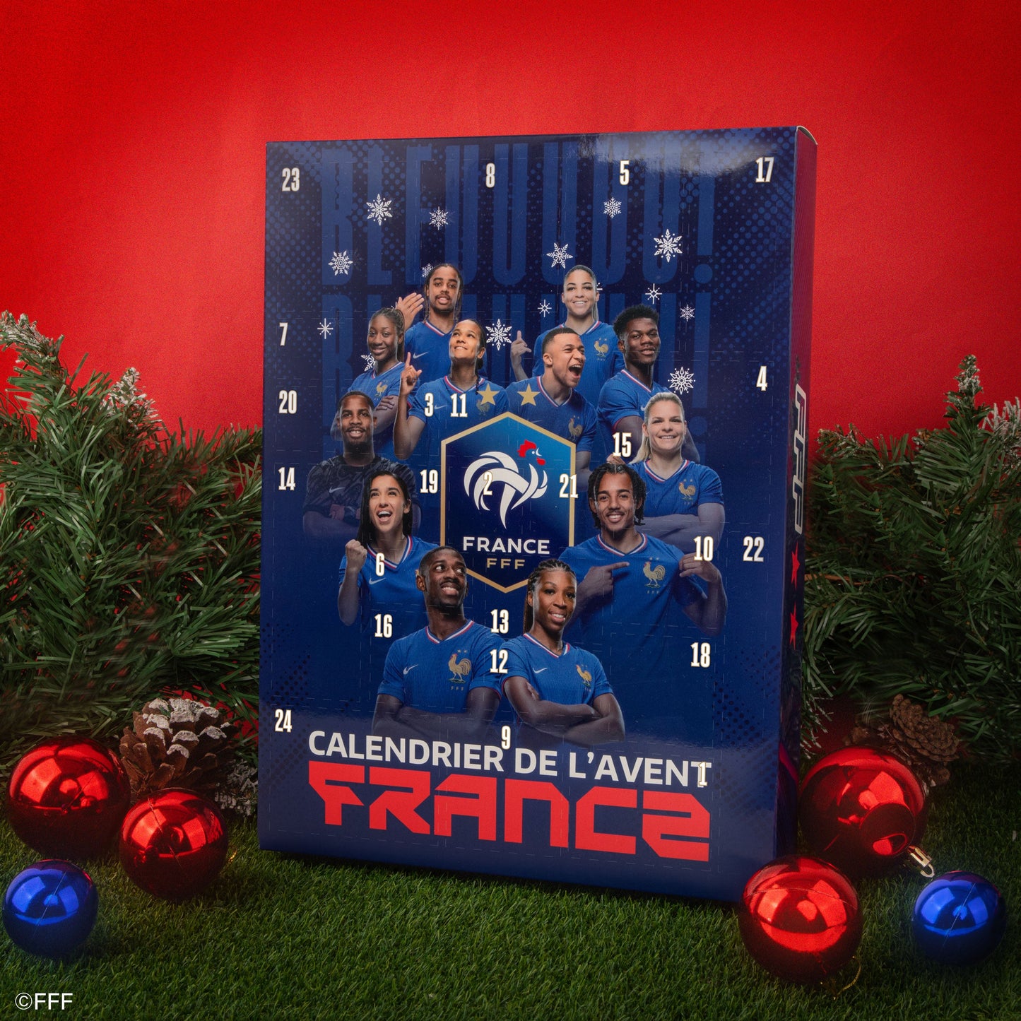 2025 French National Football Team Advent Calendar