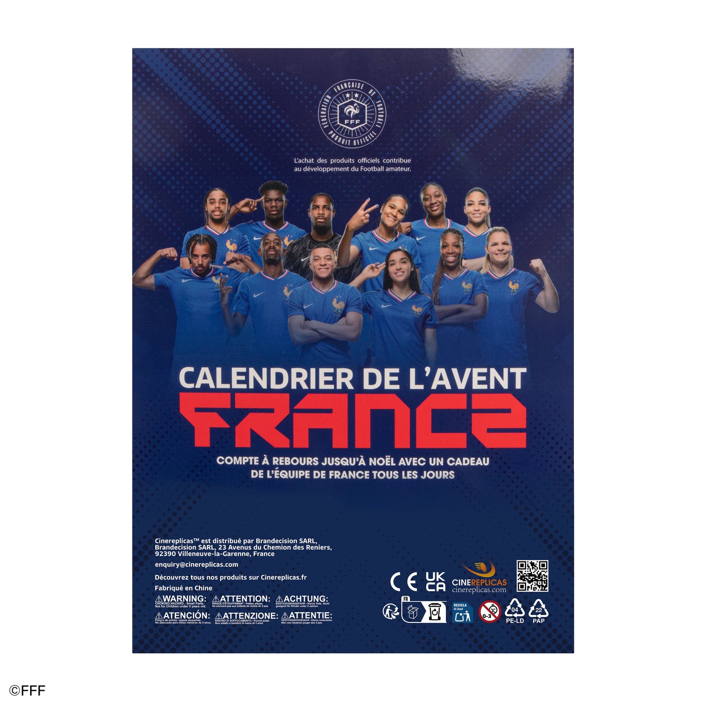 2025 French National Football Team Advent Calendar