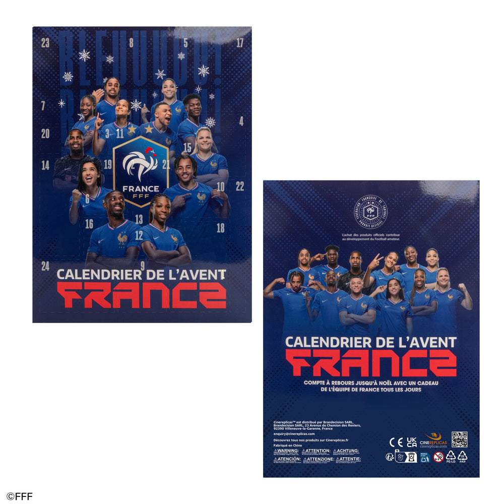 Calendrier de l'Avent Équipe de France de Football 2025