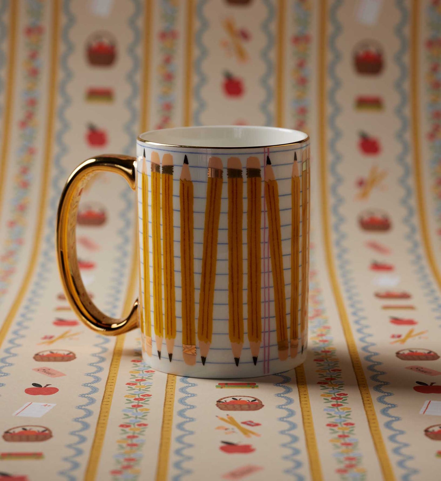 Mug en porcelaine - Crayons