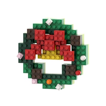 BRIXIES Christmas Wreath