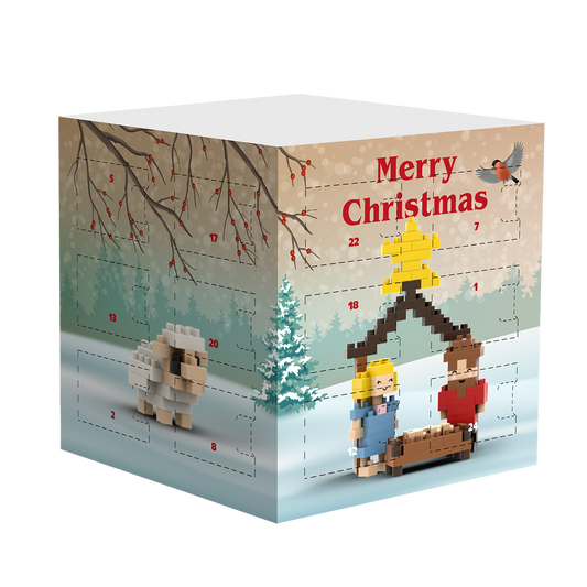 BRIXIES Advent Calendar Nativity Scene