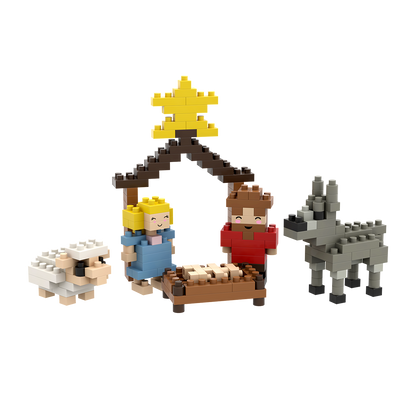 BRIXIES Advent Calendar Nativity Scene