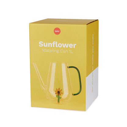 Botanical Sunflower Watering Can