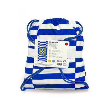 Serviette de plage et jeu Tic Tac Toe