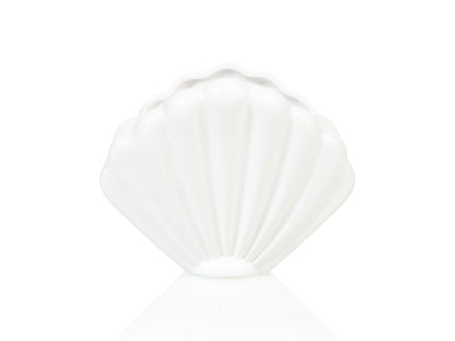 Pot de Fleur Coquillage Blanc – Grand