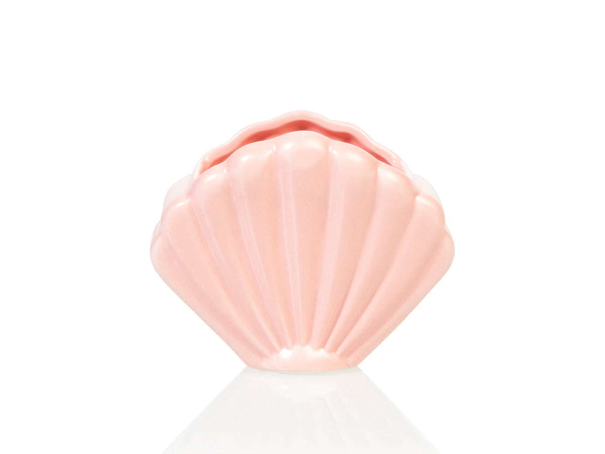 Pot de Fleur Coquillage Rose – Petit