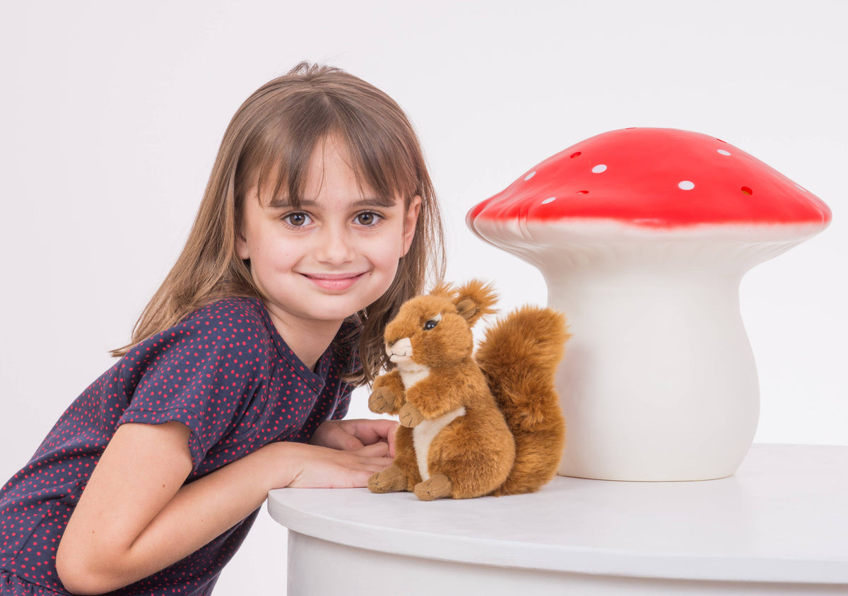 Red Squirrel Plush – 17 cm