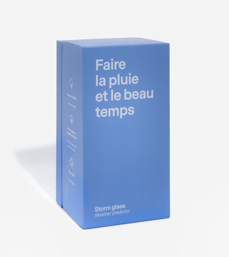 Storm glass - Weather prediction