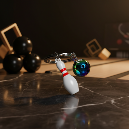 Bowling Keychain