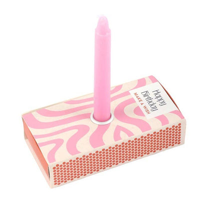 Lot de 3 bougies "Joyeux anniversaire" On the Go