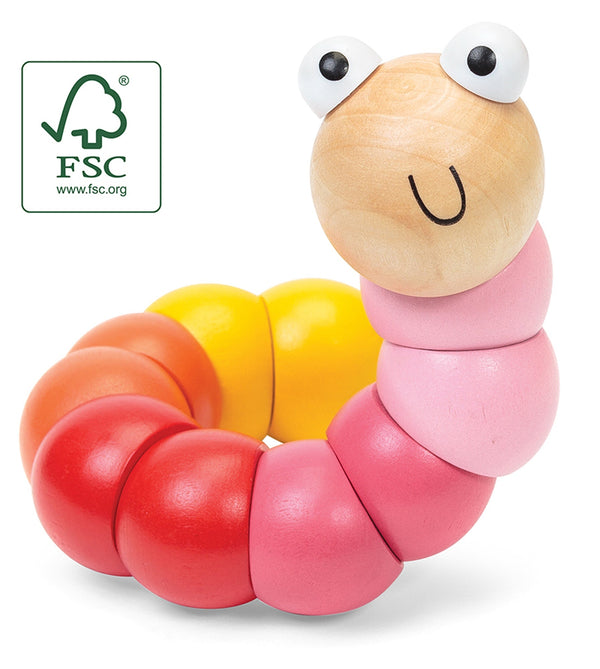 ARTICULATED WOOD WORM