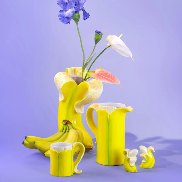 Mok met bananenromantiek