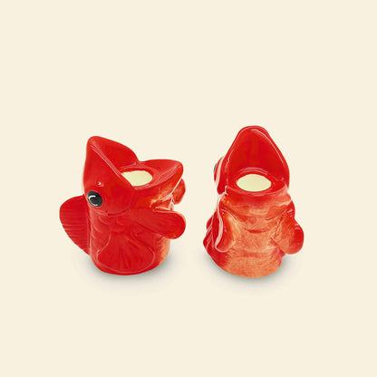 Bougeoirs Poissons Rouges