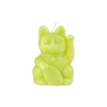 Lichtgroene gelukskatkaars