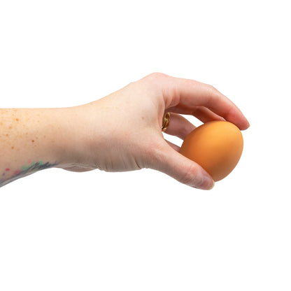 BOUNCY EGG-SHAPED BALL