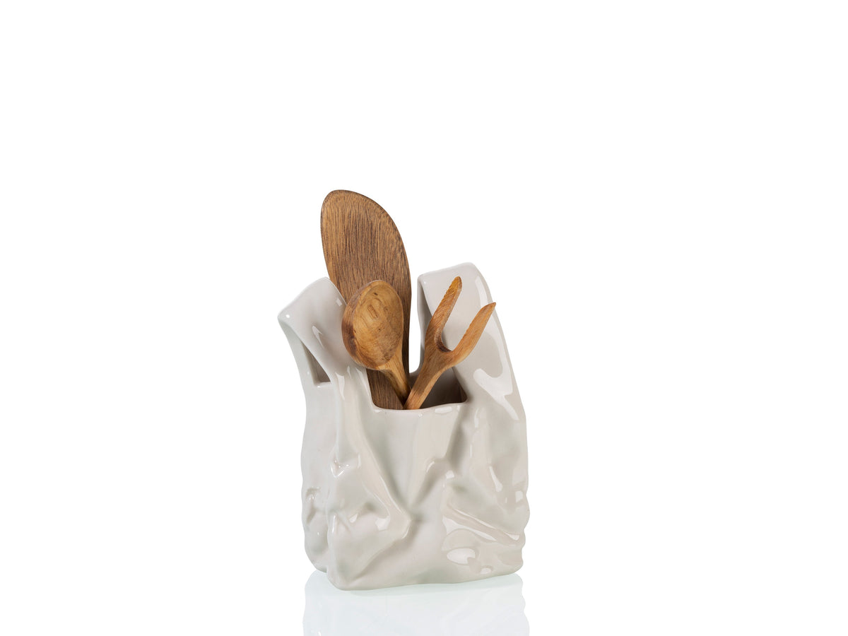 Pot de Fleur « Je ne Suis pas un Sac en Plastique ! » – Petit