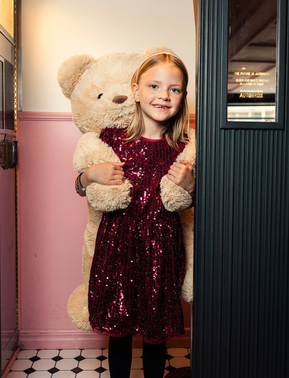 Peluche Ours Holger – 100 cm – Vue 6