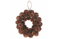 NATURAL WALL PINECONE GARLAND D28CM - 2188127