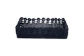 CROCHET BASKET 34x23x8 CM OCEAN DARK BLUE - 2188357