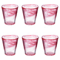 ALABASTRO CONICAL WATER GLASS 250ML RED - 2188596