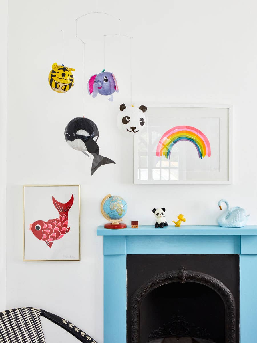 Ballon Japonais en Papier - Pingouin